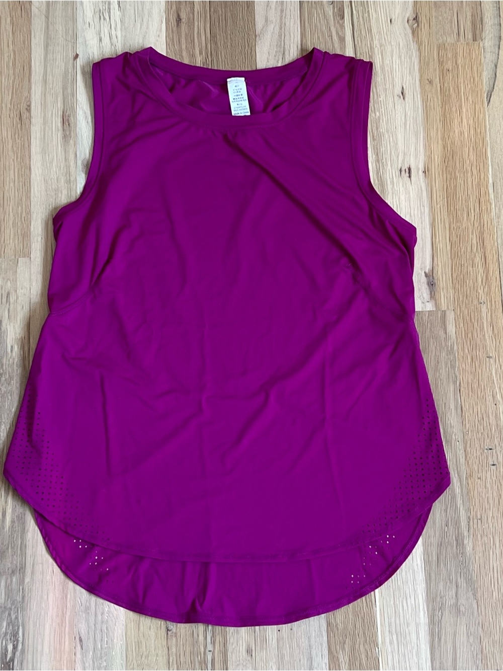 Women's Sleeveless Athletic Tank Top - Magenta